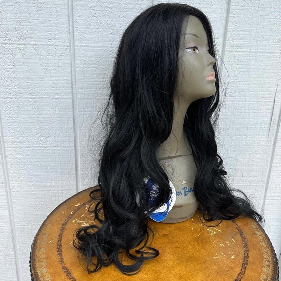NWT Sepia he Alora heat friendly long wavy curls color 1B main image 8
